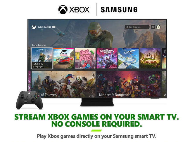 Jeux Xbox de Samsung